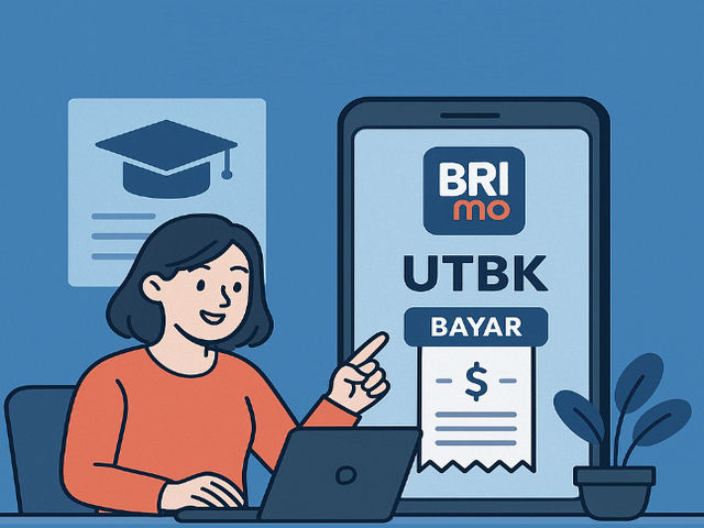 cara bayar utbk lewat brimo