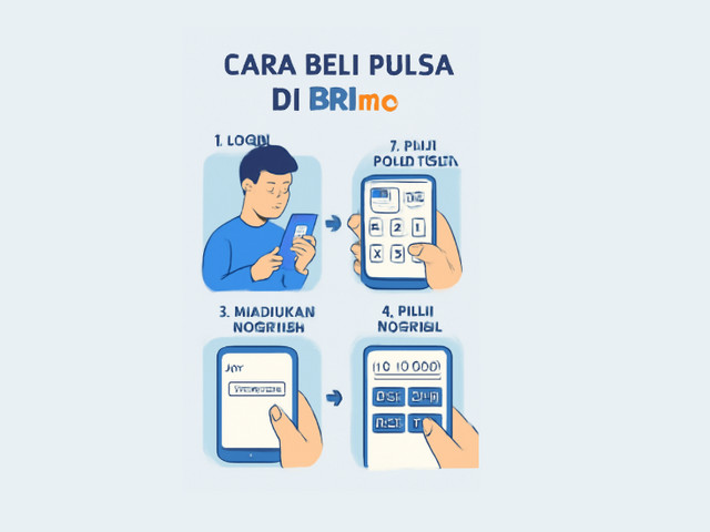 Cara Beli Pulsa di BRImo