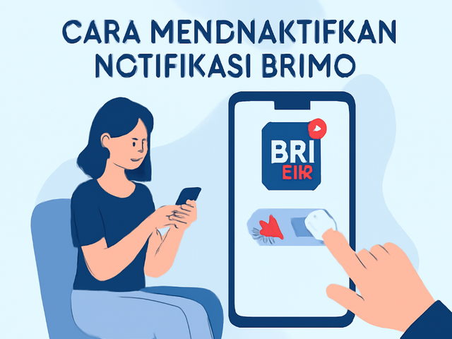 Cara Menonaktifkan Notifikasi Brimo
