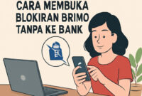 cara membuka blokiran brimo tanpa ke bank