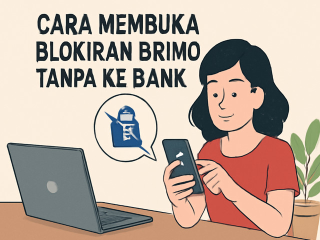 cara membuka blokiran brimo tanpa ke bank