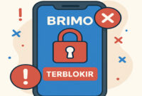 Aplikasi Brimo Terblokir