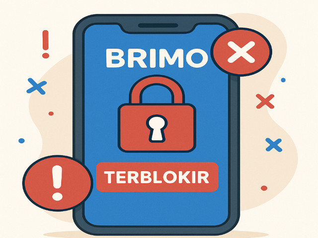 Aplikasi Brimo Terblokir