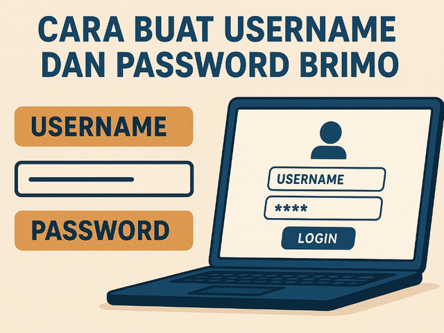 Cara Buat Username dan Password Brimo