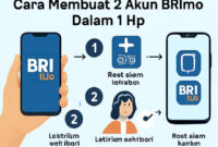 Cara Membuat 2 Akun BRImo Dalam 1 Hp
