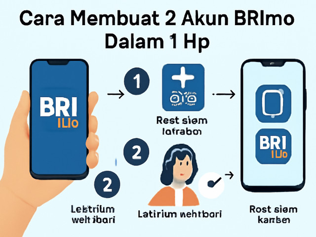 Cara Membuat 2 Akun BRImo Dalam 1 Hp