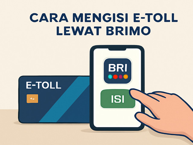 Cara Mengisi E Toll Lewat Brimo