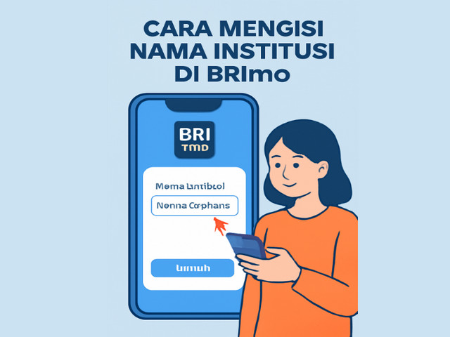 Cara Mengisi Nama Institusi di BRImo