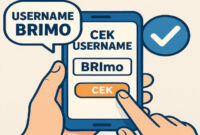 Cek Username Brimo