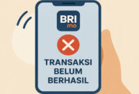 Transaksi Belum Berhasil Brimo
