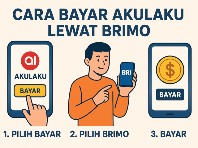 Cara Bayar Akulaku Lewat Brimo