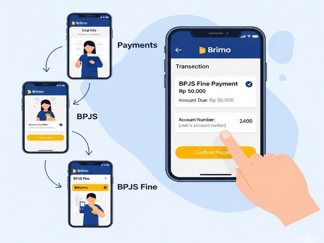 Cara Bayar Denda Bpjs Lewat Brimo