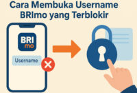 Cara Membuka Username Brimo Yang Terblokir