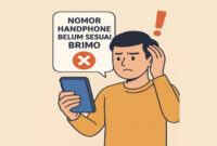 Nomor Handphone Belum Sesuai Brimo